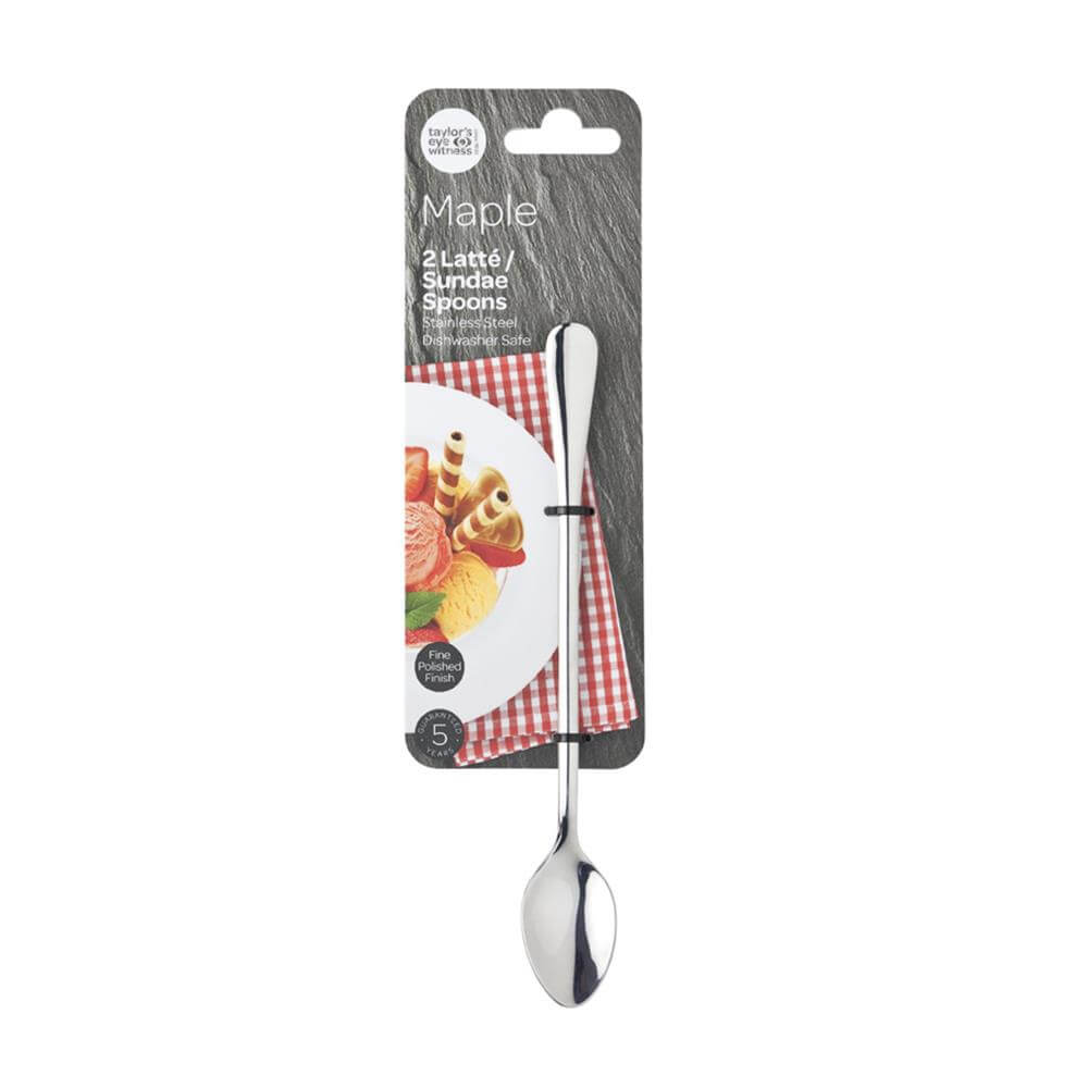 Taylor's Eye Witness Maple Set of 2 Sundae Spoons